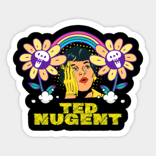 ted nugent Sticker